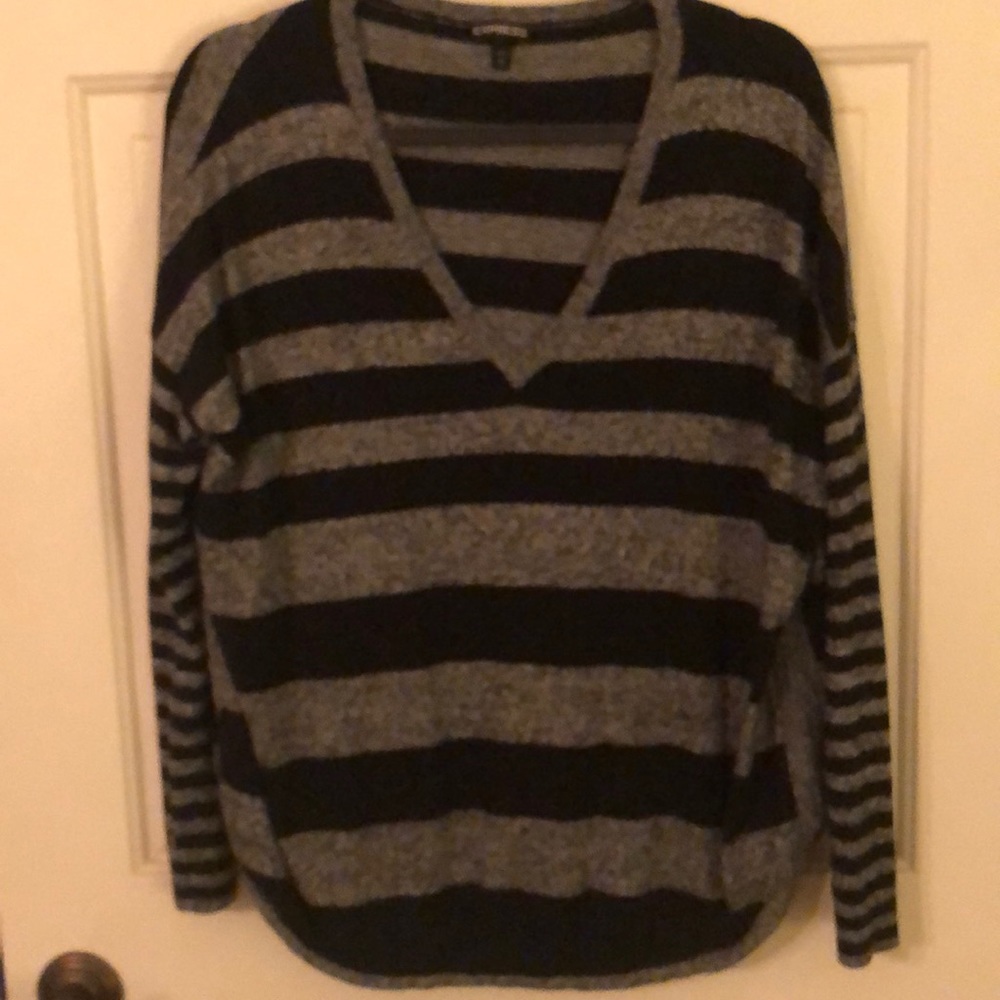 Express pullover sweater v-neck